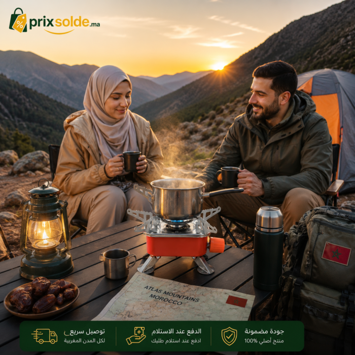 استخدام موقد الغاز السفري المحمول أثناء التخييم والرحلات